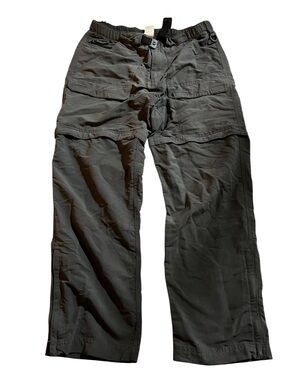 The North Face Black Cargo Hiking Transformer Shorts Pants M Size (186)